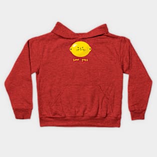 Sour Puss Lemon Kitty Cat Curmudgeon Kids Hoodie